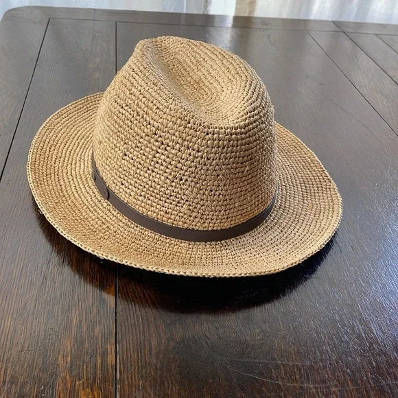 SCALA fedora style raffia straw hat - Picture 6 of 15